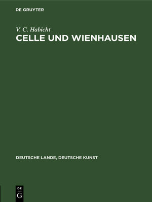 cover image of Celle und Wienhausen